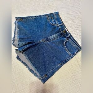 & Other Stories Organic Cotton Denim Shorts